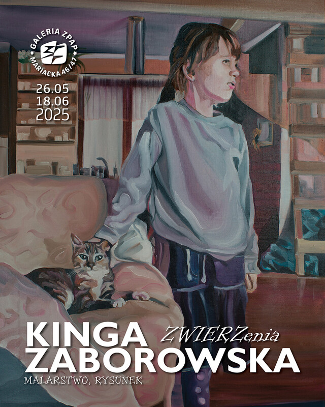 Agenda - Wystawa malarstwa i rysunku Kingi Zaborowskiej - wystawa czasowa [2025-05-26 - 2025-06-18]